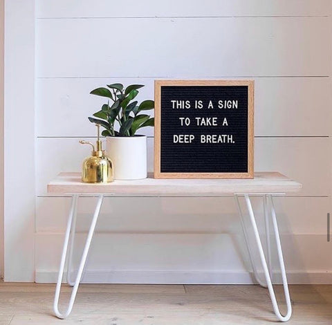 entryway hairpin bench