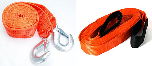 Recovery Straps vs. Tow Straps