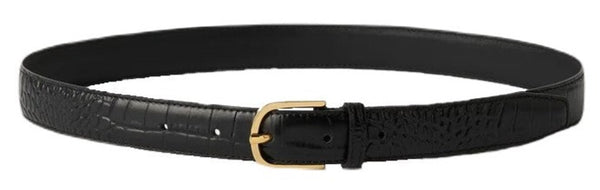 Toteme Slim Trouser Leather Belt - Black Shop – Hero Shop