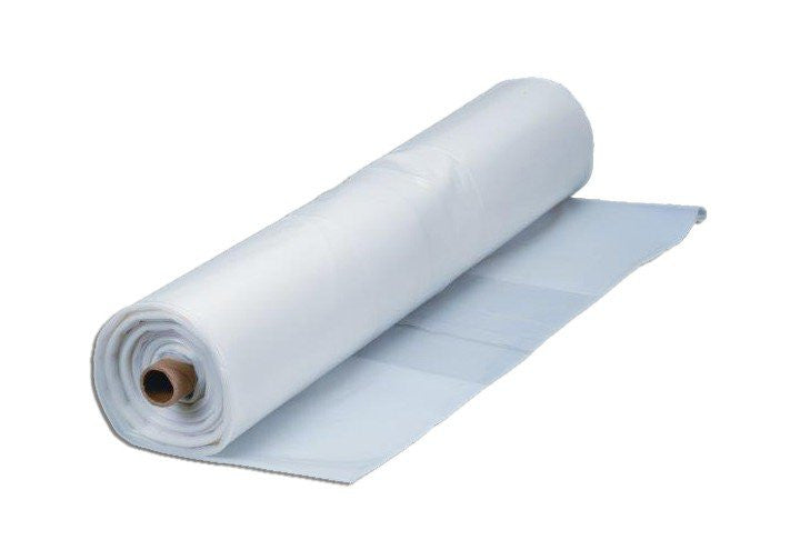 10 ROLLS X 25m x 4m Clear Polythene Plastic Sheeting Roll TPS  FAST DELIVERY 