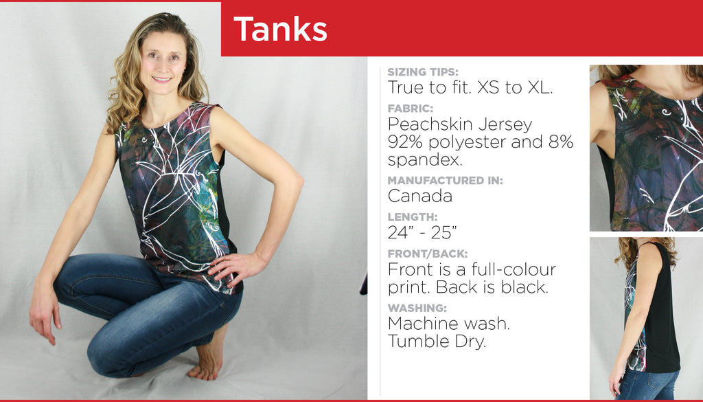 Kristina Benson Art: Tank Tops