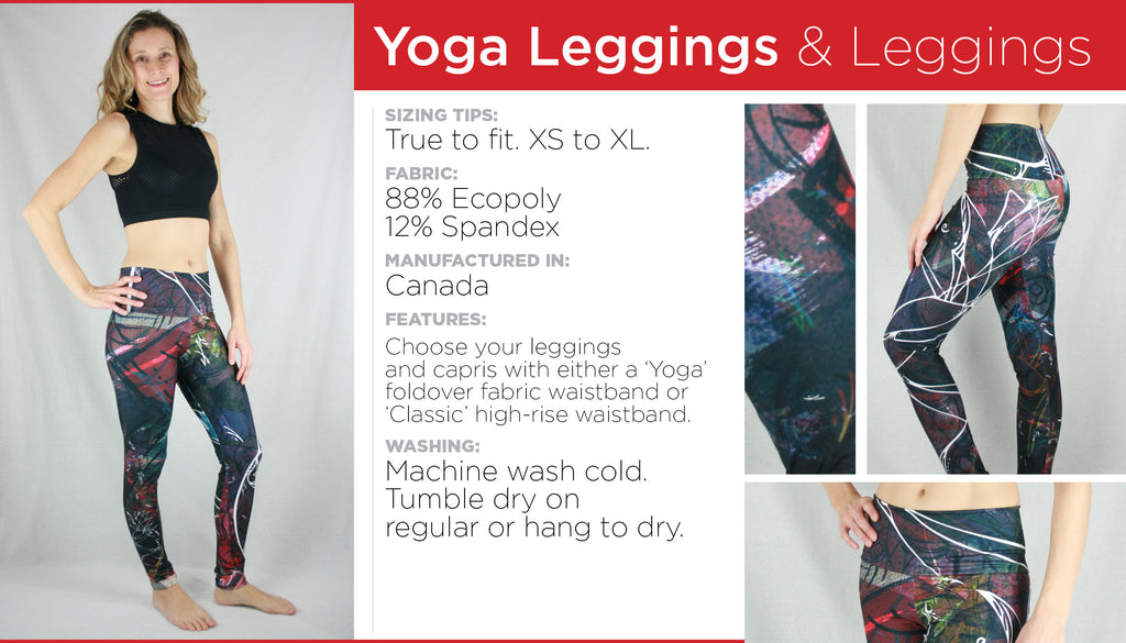 Kristina Benson Art: Yoga Leggings and Leggings