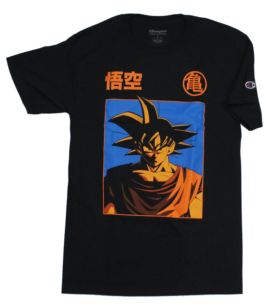 black and orange champion shirt