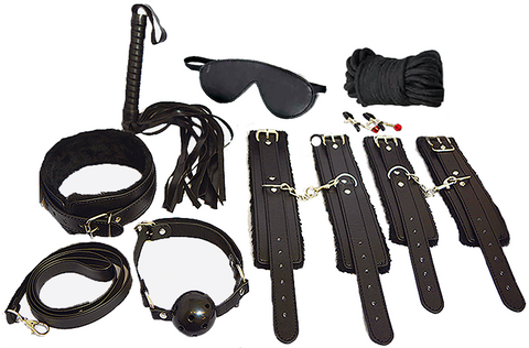 Bondage kits and all you need for your BDSM session - from beginner to dungeon master, find your goodies at The Love Zone #BetterSexMoreOften