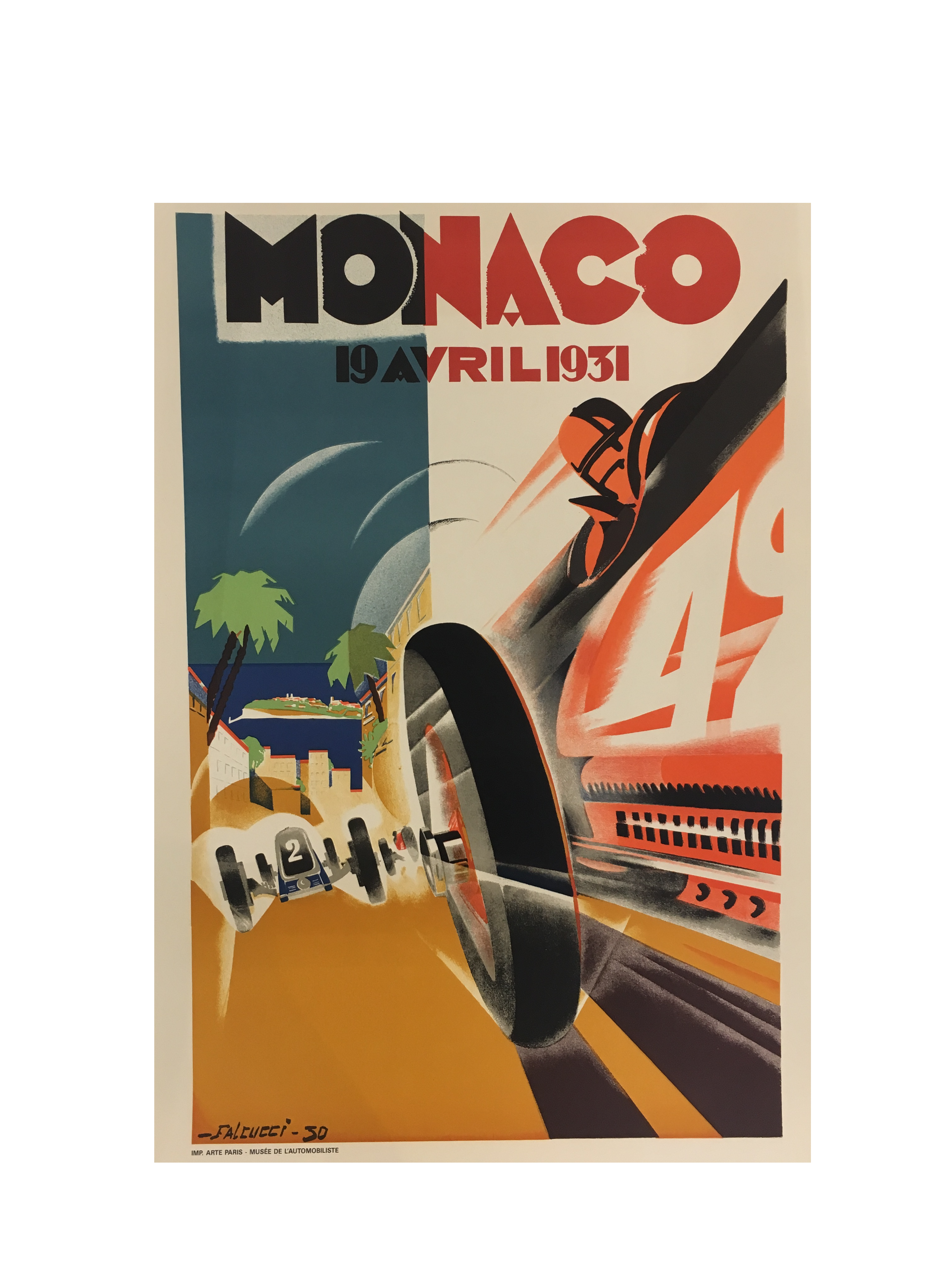 Monaco 1931 by Falcucci – Vintage Posters