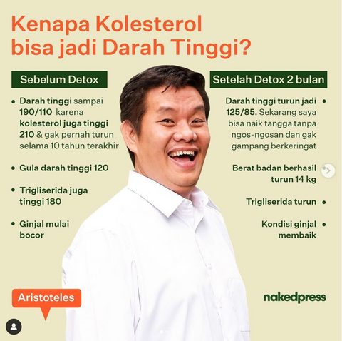 Kenapa kolesterol bisa jadi darah tinggi?