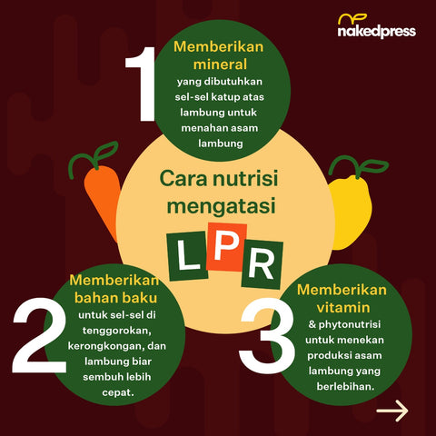 cara nutrisi mengatasi lpr