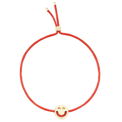 Shop the RUIFIER Friends Happy Red Cord Bracelet