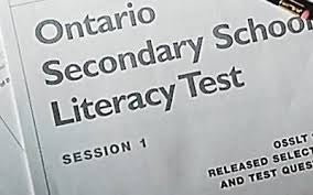 ontario secondary school literacy test