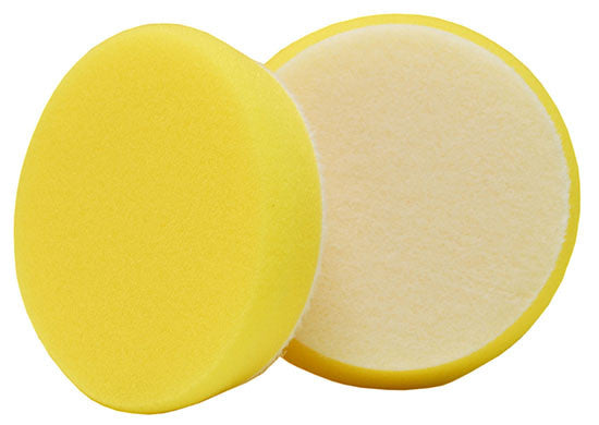 Details about   BUFF AND SHINE 3” YELLOW CUTTING FOAM PAD 2 PER PACK 