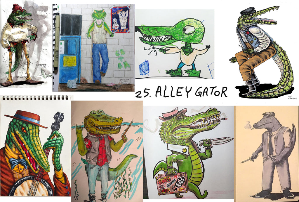 Bad Guys Alley Gator