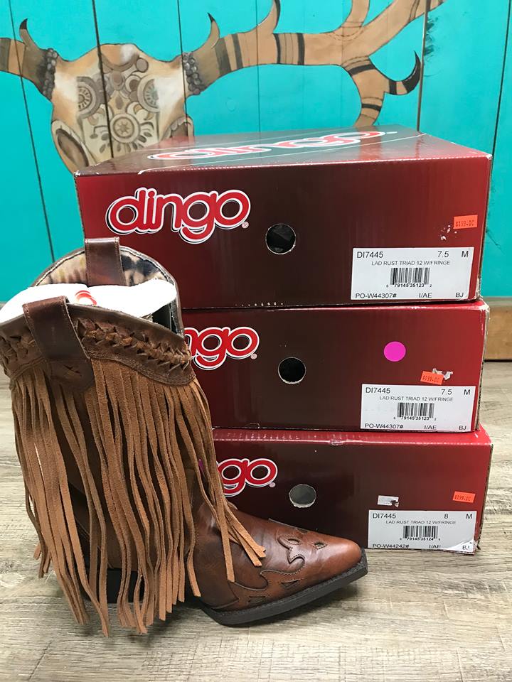 dingo fringe boots