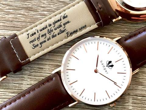 custom watch | watch with a message 