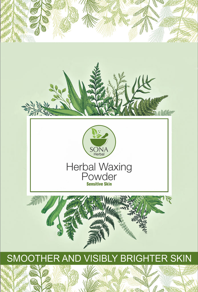 Hair Removal Sona Herbal Waxing Powder Instant Waxing Solution