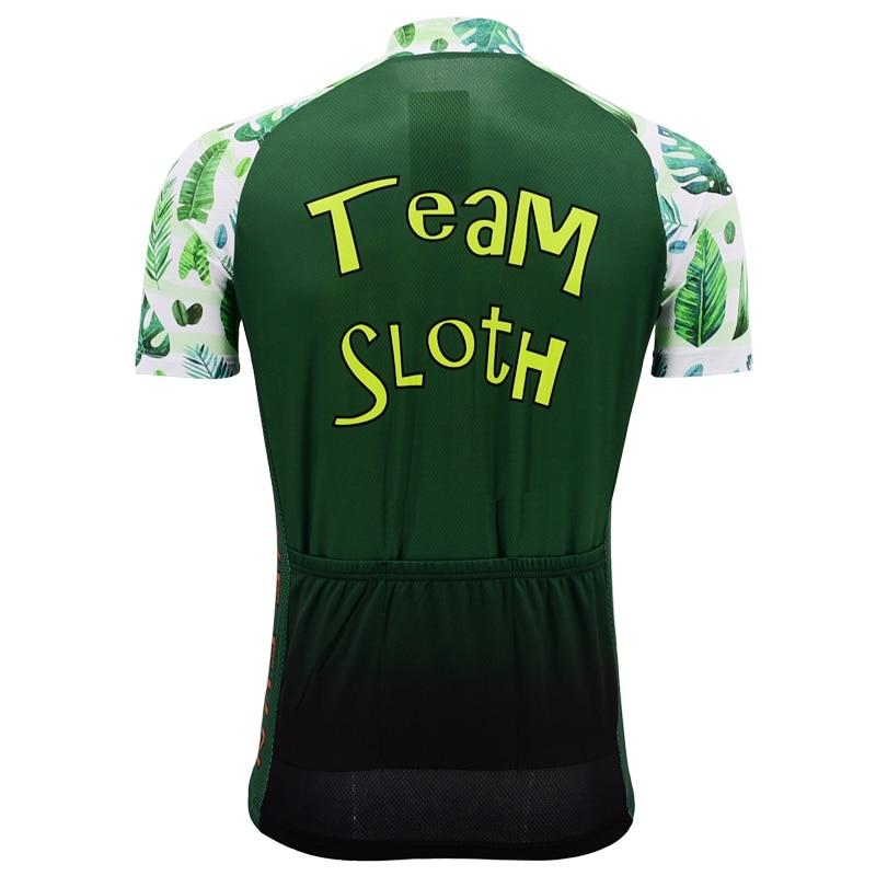 sloth cycling team jersey