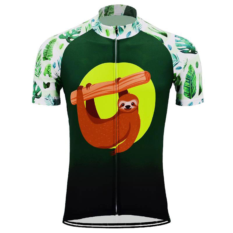 sloth cycling jersey