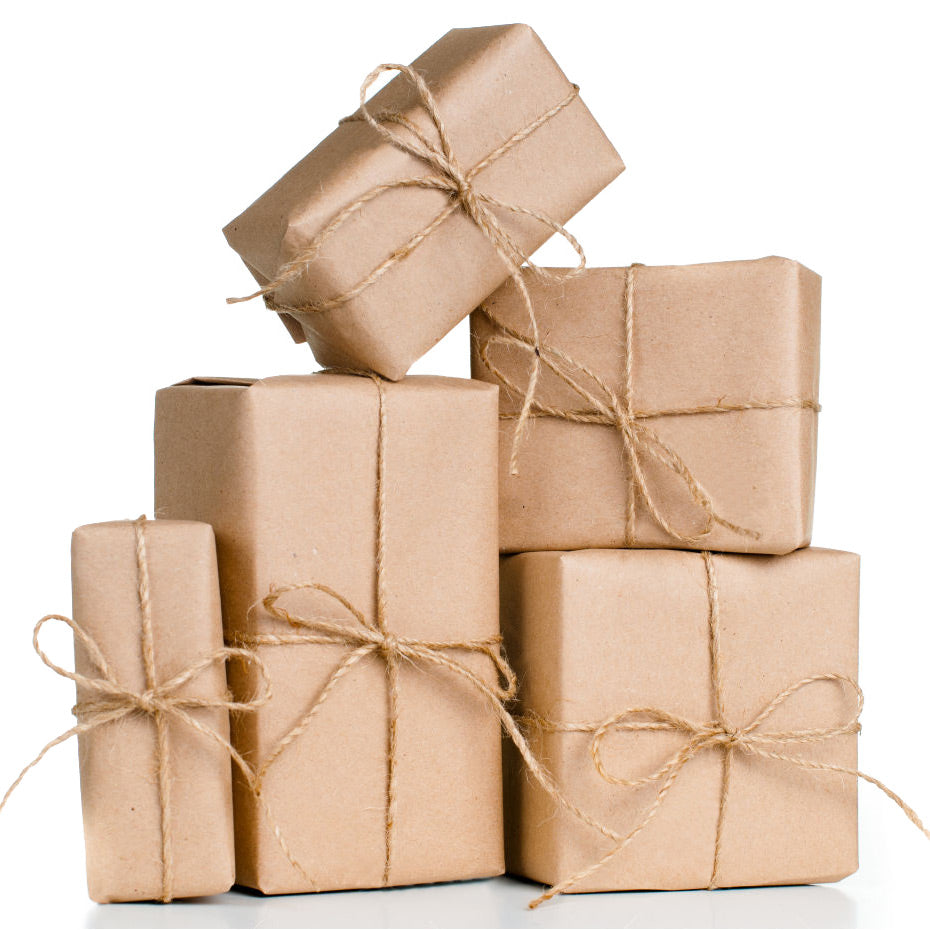 brown paper for mailing packages