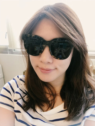 Gentle monster 韓國V牌太陽眼鏡 COP-03女試戴照