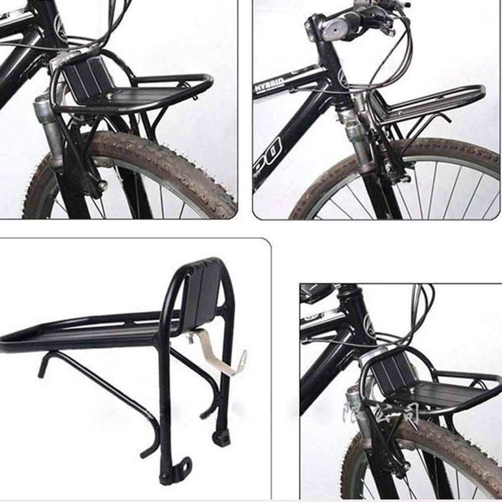 front luggage rack bike