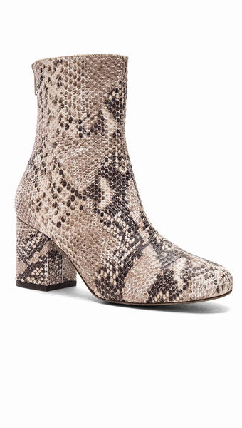 cecile ankle boot snake
