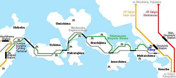 Japan Bike tour islands