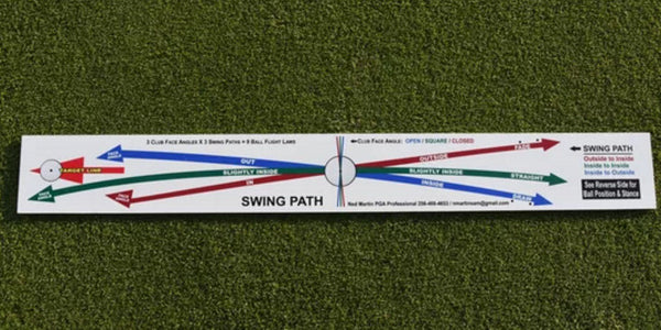 Perfect Swing Path Board shot shaping - Ned Martin