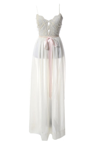 Iris Lingerie Sylvia Pedlar Dressing Vintage Nightgown