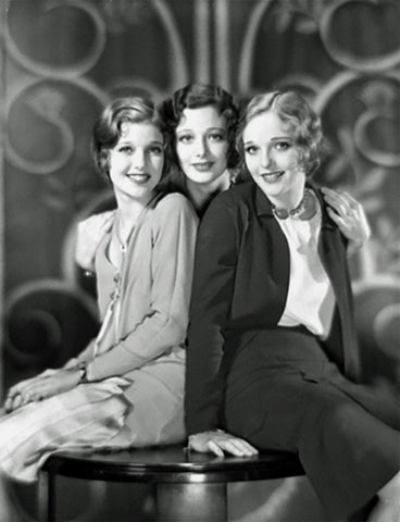Loretta Young and her sisters