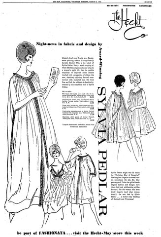 1961 Sylvia Pedlar Iris Lingerie