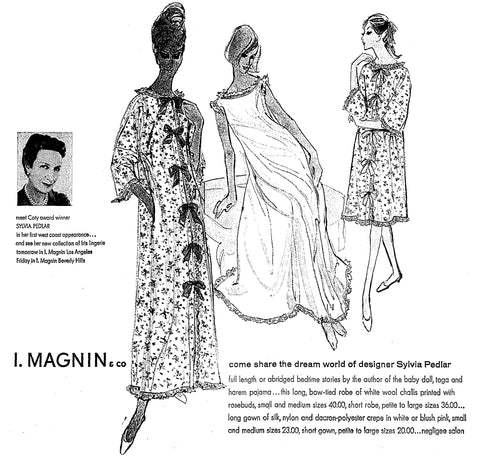 1965 Sylvia Pedlar Vintage Iris Lingerie