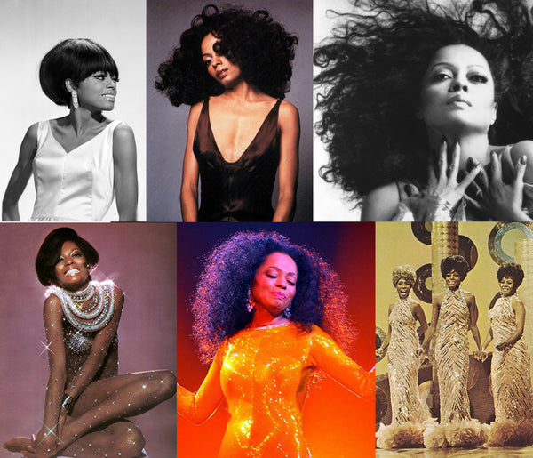 Diana Ross Vintage Natural Hairstyles and Wigs