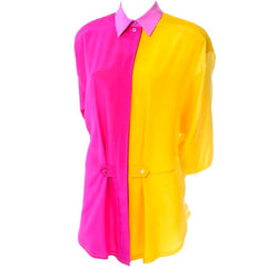 escada color block 1980s