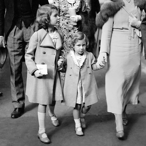 Princess Margaret and Queen Elizabeth