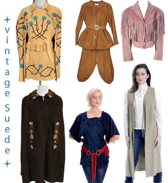 Vintage Suede Clothing at Dressing Vintage