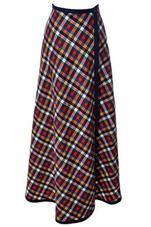 Pendleton Vintage Red Plaid Wrap Skirt