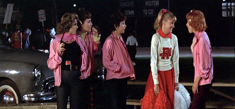 Rizzo and Pink Ladies from Grease