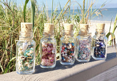 Island Cove castaway bottle bead mixes