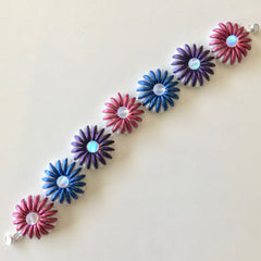 chrysanthemum bracelet multi color