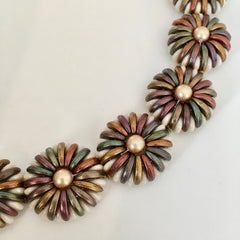 fall chrysanthemum bracelet