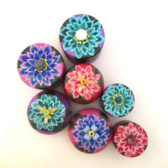 chrysanthemum fairie dust boxes by Catherine Valle