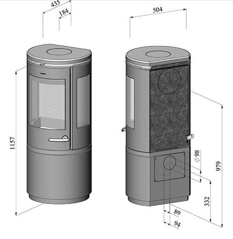 Morso 7943 Dimensions