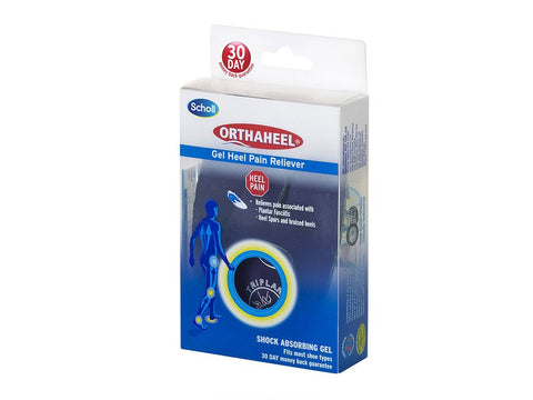 scholl orthaheel gel heel pain reliever