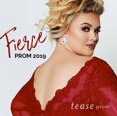Red dress Tease Prom 2019 
