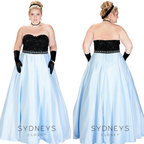 princess plus size dress