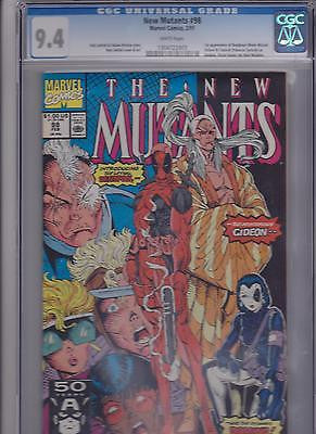 The New Mutants #98 CGC 9.4 "White" - ComicBookKeys