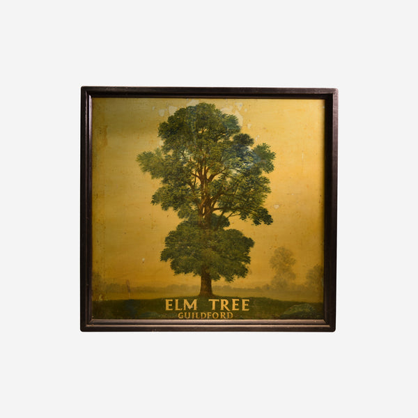 elm tree english pub sign v-009 - tonkin of nantucket - english
