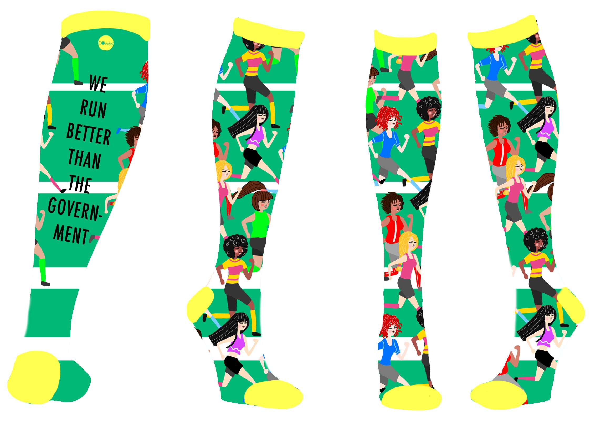 Power Socks - We Run Better - Design Inspiration