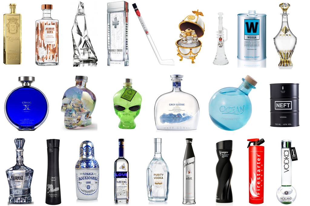 Liquor Bottles Define the Brand - KOR Water