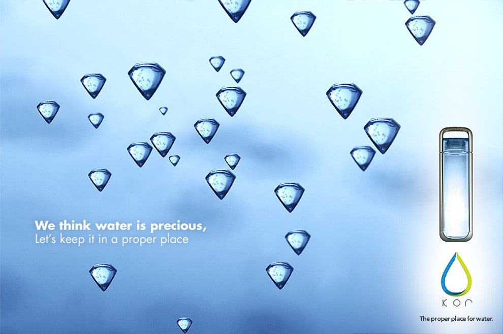 Water is Precious - Original KOR Water Brand Positioning