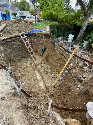 Randy Tan Koi Pond Build